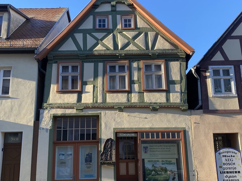Fachwerkhaus in der Scabellstraße mit Kleiner Galerie