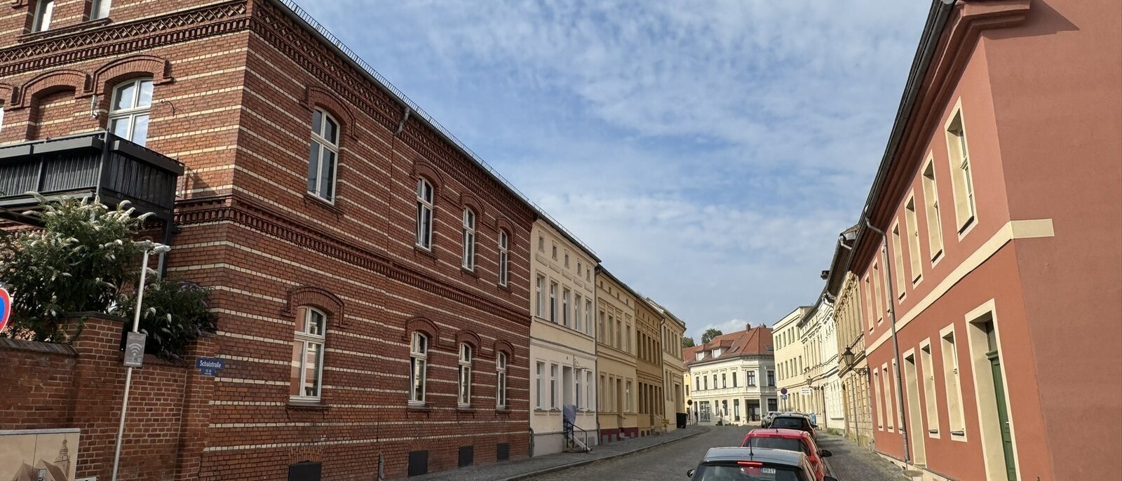 Schulstraße Havelberg auf der Stadtinsel