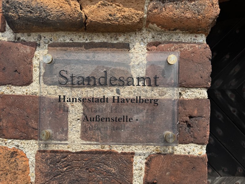 Standesamt Außenstelle Schild