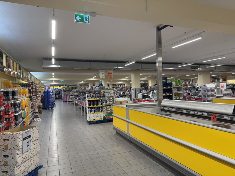 Überblick Verkaufsfläche Netto Havelberg