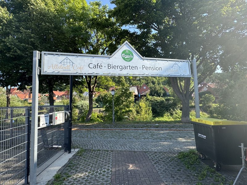 Eingang Altstadtcafé