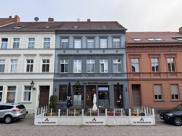 Bilderbuchcafé am Markt 7 in Havelberg