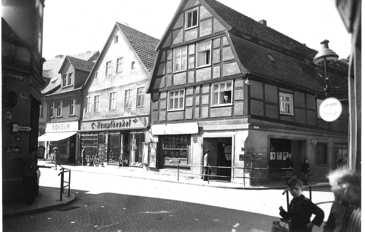 Fachwerkhaus Lange Straße 1 Havelberg 1973